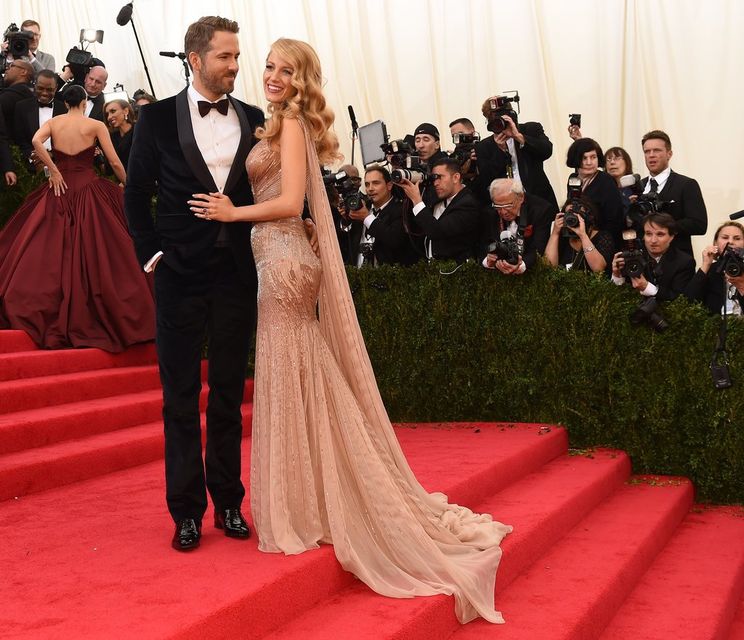 Do you think we wouldn't mention Ryan Reynolds and Blake Lively? Who may have been genetically engineered to procreate.