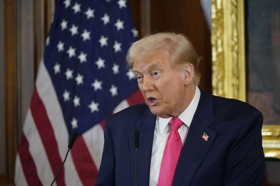 US tariffs will significantly slow economic growth around the world, the IMF has warned. Photo: PA