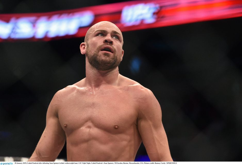 UFC star Cathal Pendred