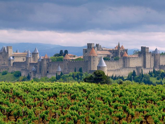 Woman in Carcassonne