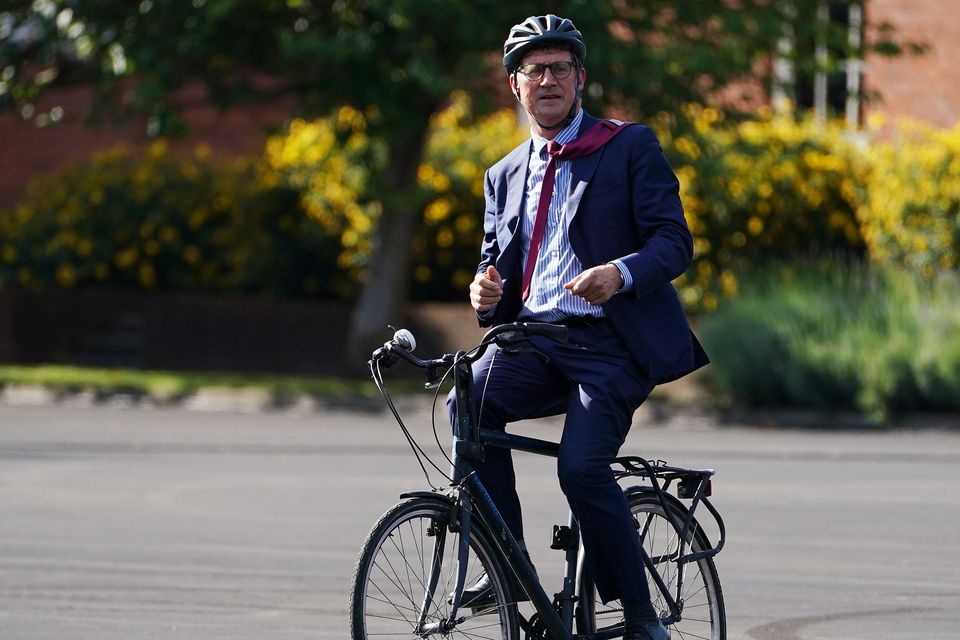 Eamon Ryan said there will be a need to increase journeys completed by bicycle (Brian Lawless/PA)