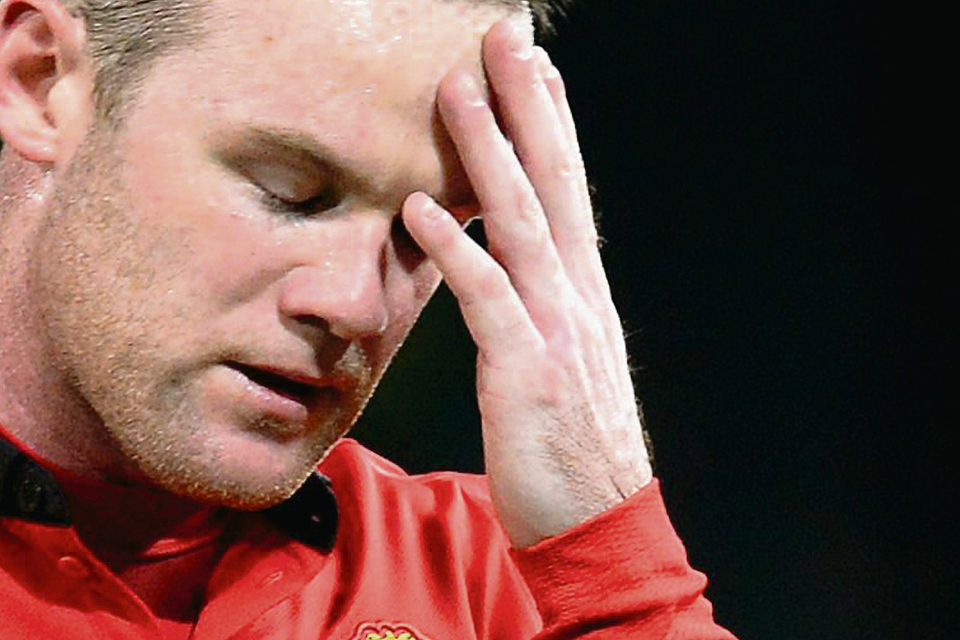 Manchester United's Wayne Rooney. Picture credit: Martin Rickett/PA Wire