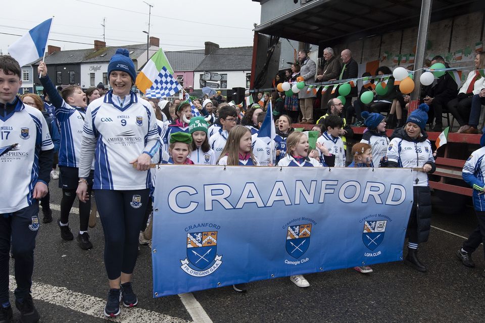 Craanford during the St Patrick's Day parade.