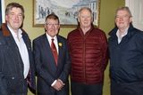 thumbnail: Mark, Cllr Ian and Andrew Dpoyle with Fianna Fáil activist Syl Barrett at the announcement of Ian's candidacy to contest the forthcoming Cork County Council election.