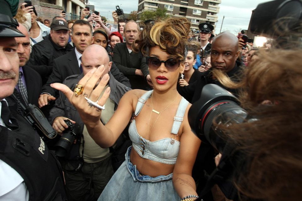 Gaga Rap Xxx Video S - C'mon Rihanna, you don't always have to be a rude girl! | Independent.ie