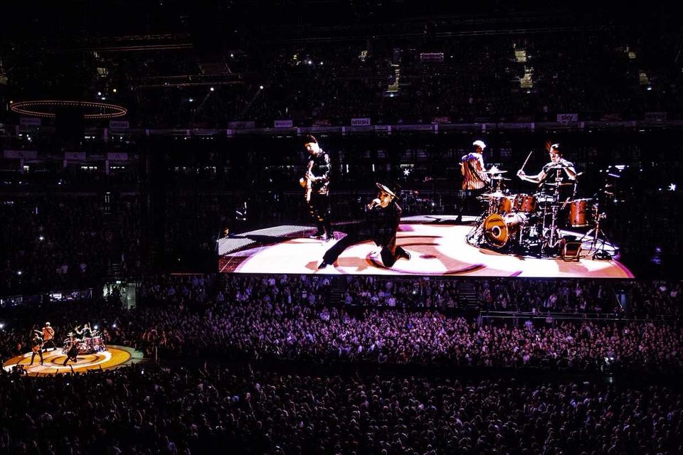 U2 at London's O2 Arena