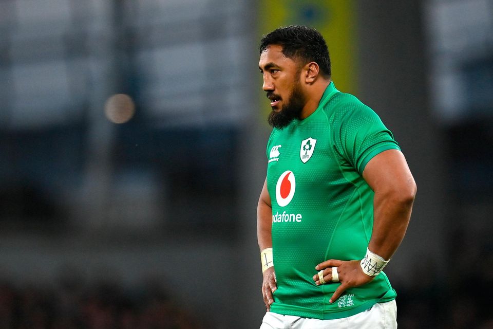 Bundee Aki looks set to start only his fifth game of the season with Connacht. Photo: Sportsfile