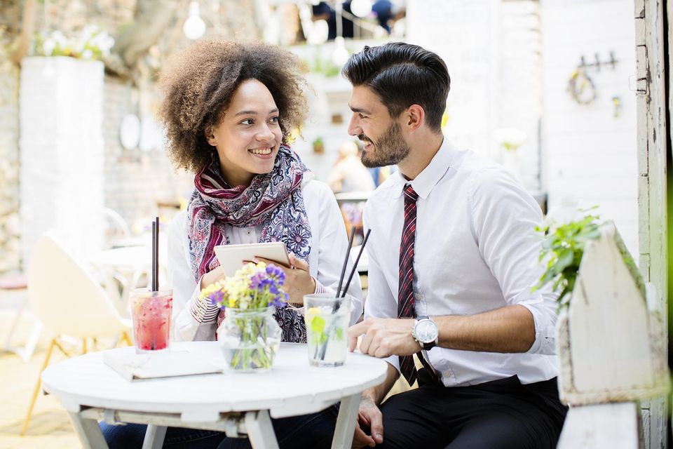 Close work colleagues are wary of the implications of starting a relationship. Photo: Picture posed/Getty Images