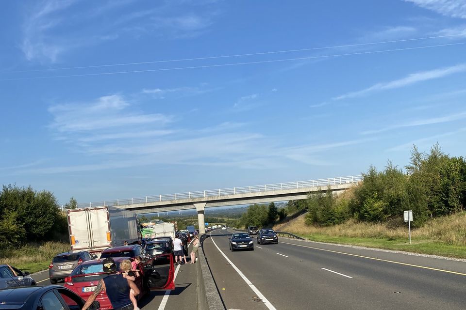 Stretch of Limerick Dublin M7 closed following collision as