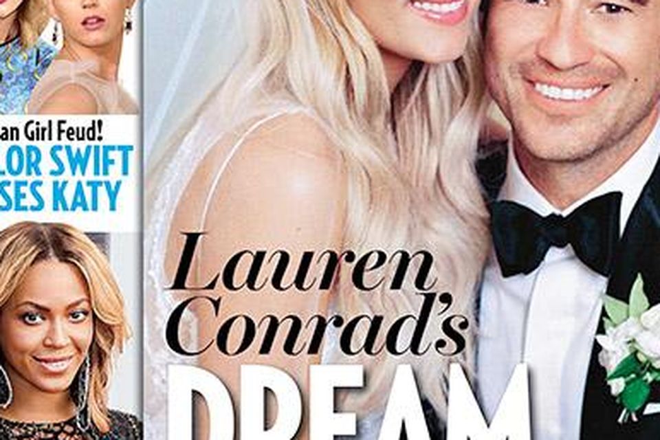 FIRST LOOK: Lauren Conrad is a blushing bride in first wedding snaps