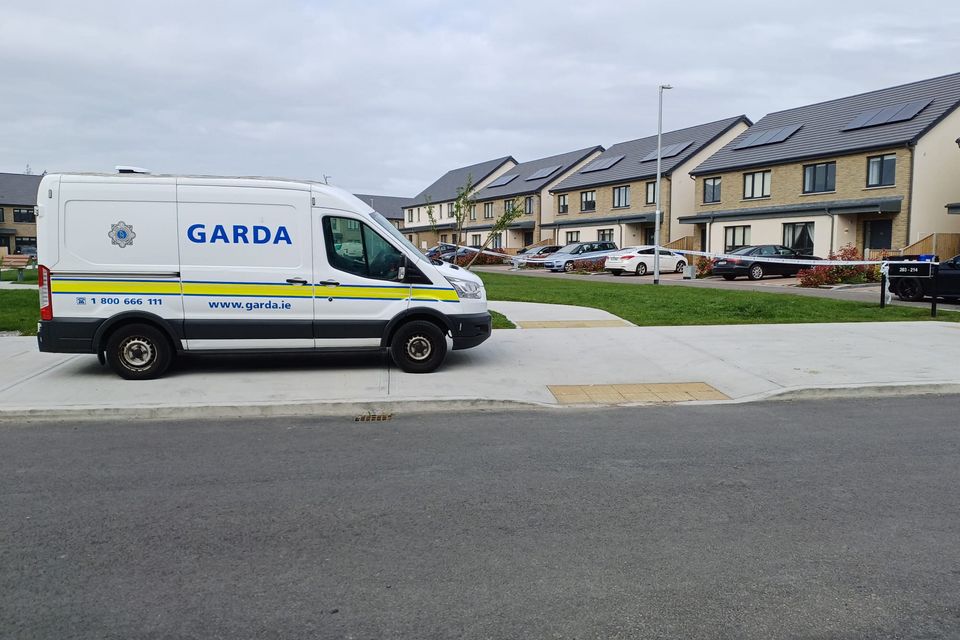 Tragic incident occurred in Farranshock housing estate, Mullingar, Co Westmeath (Photo: Liam Cosgrove)