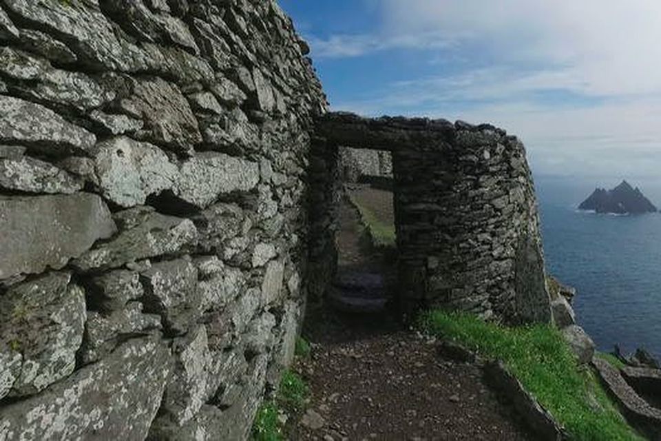 Monastery at Skellig Michael as featured on CBS news