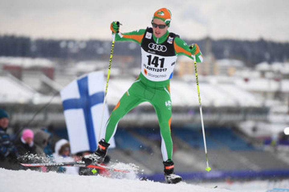 Brian Kennedy achieved qualifying criteria for the Beijing Games last year and has since been training for cross country skiing events. Photo: Getty