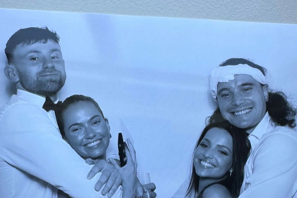 James Lowe, Arnica Palmer, Emma Hempenstall and Hugo Keenan. Photo: Instagram/Arnica Palmer.