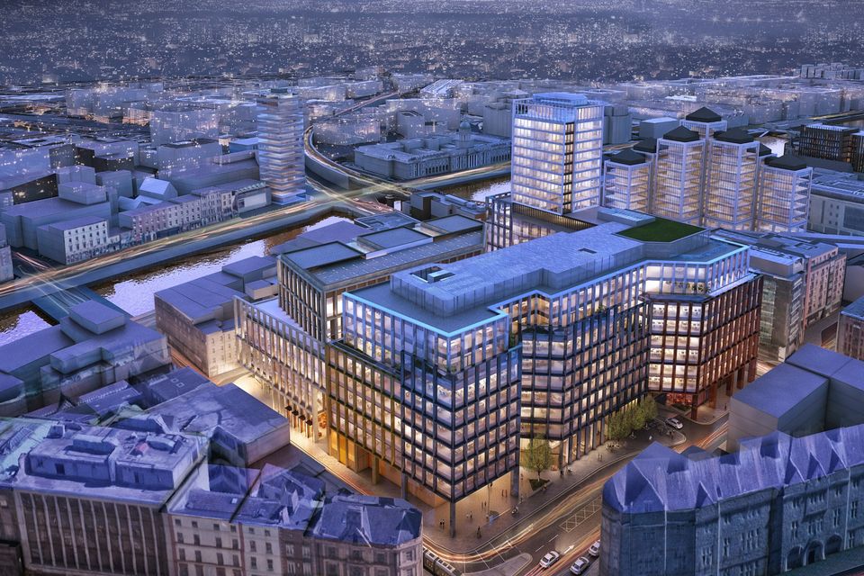 Workday headquarters at College Square, Dublin