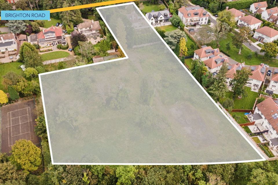 Located on 3.13-acres, it is accessed by way of a private road linking it to Brighton Road