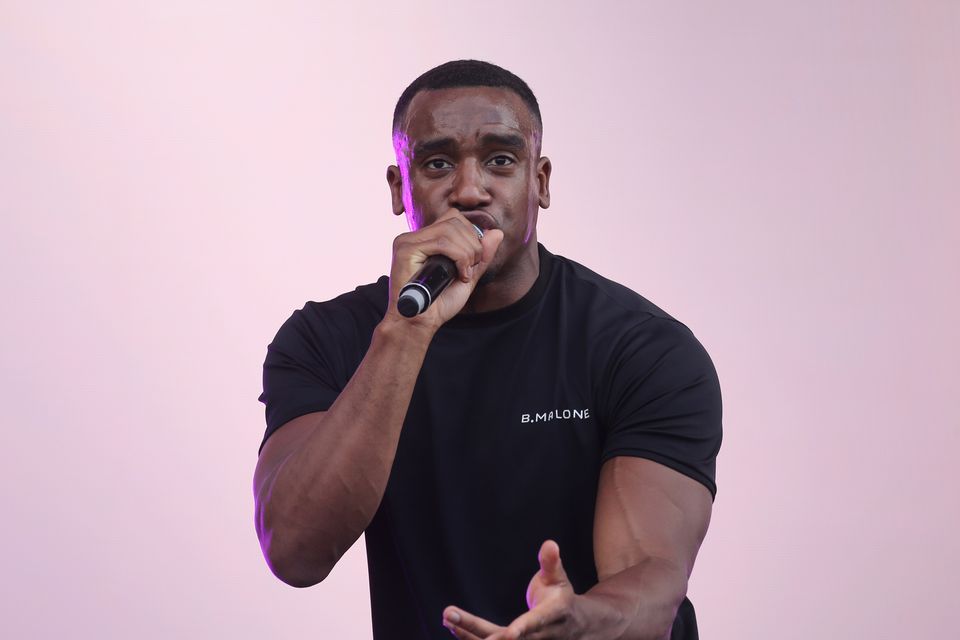 Artist Bugzy Malone injured in crash in Bury