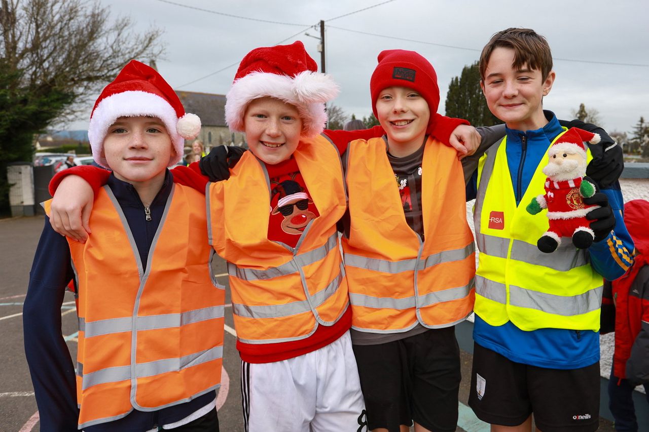 Wexford Santa Dash Raises €1,500 To Help Support Autistic Children And 