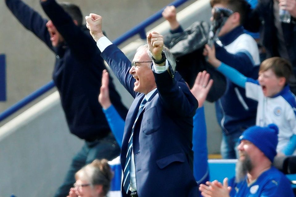 Claudio Ranieri wil lead Leicester in the Champions League next season