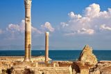 thumbnail: MIGHTY CARTHAGE: The scattered remains of the once-powerful sea-based empire of Carthage are set majestically before the Mediterranean, amidst the scent of rosemary and mint