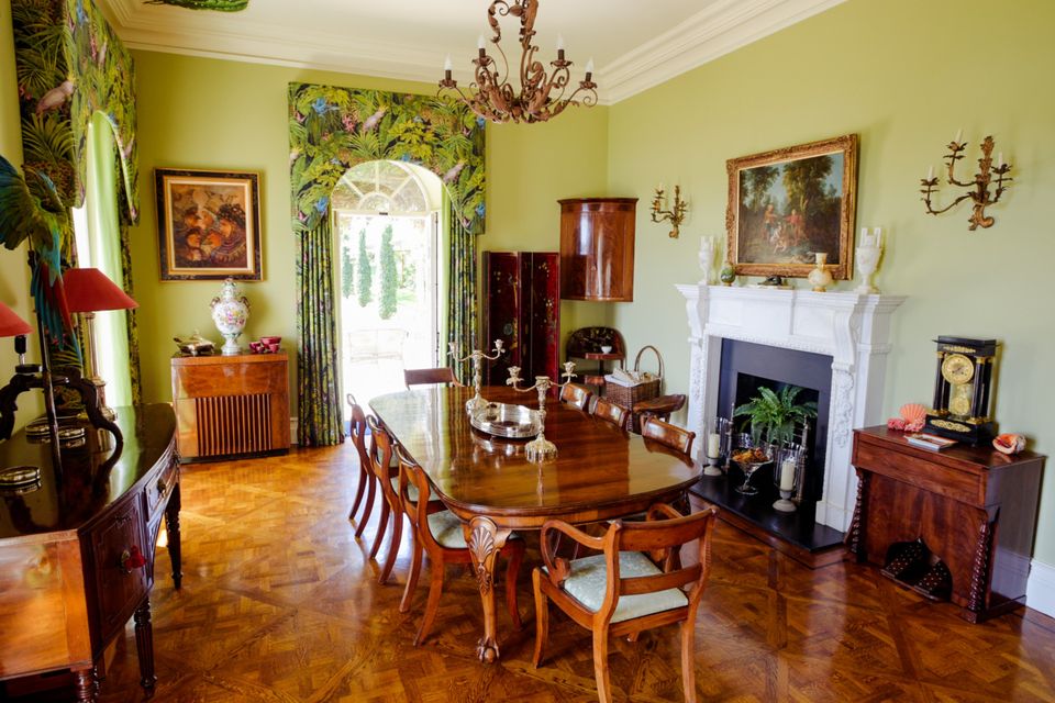 Burren House dining room.