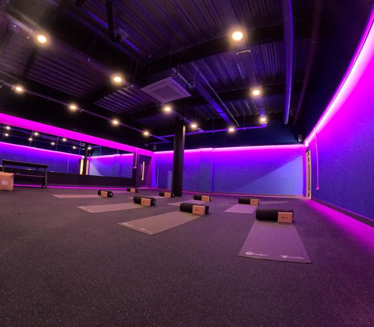 FLYEfit will have spin, yoga and dance studios