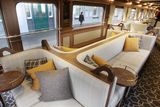 thumbnail: The lounge on board the Belmond Grand Hibernian. Photo: Leon Farrell/Photocall Ireland.