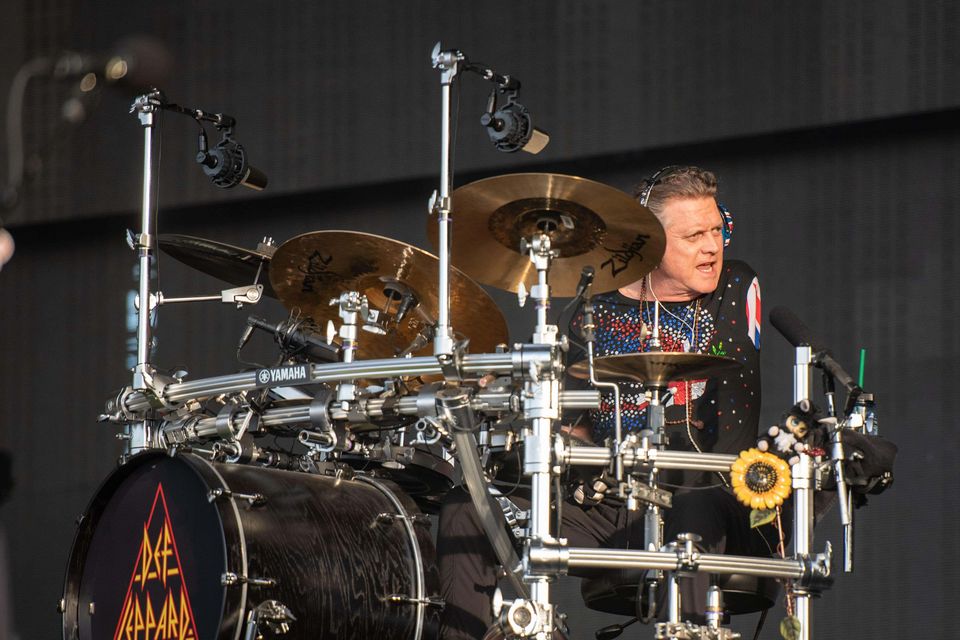 Rick Allen of Def Leppard (Alamy/PA)