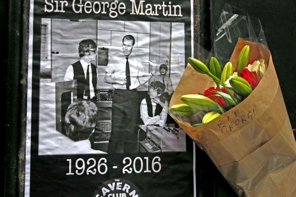 Sir George Martin, the 'Fifth Beatle,' remembered 