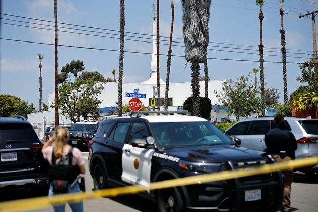 Three killed in San Diego mosque shooting as police find two suspects dead nearby