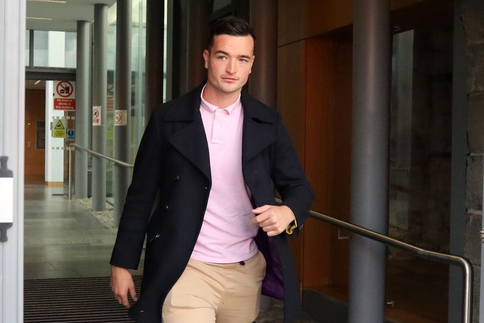 Kyle Hayes See Dave Raleigh Kyle Hayes leaving Limerick Circuit Court where, after his sentencing hearing for violent disorder was suspended, it was adjourned until December 9 Photo Brendan Gleeson