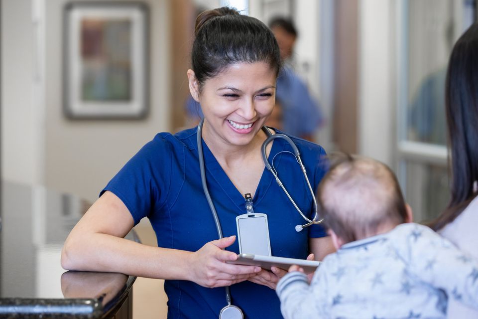 The health sector has the biggest number of employment permits. Stock image/Getty
