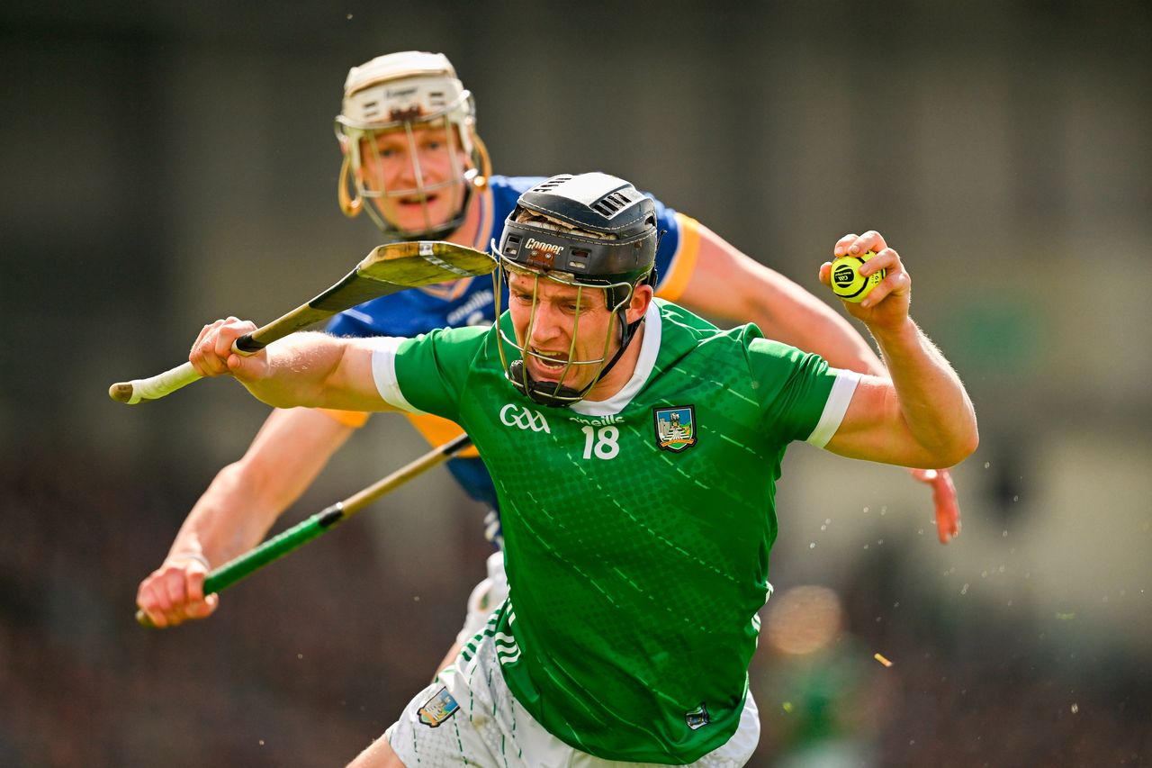 Limerick vs Tipperary: Peter Casey stretchered off after horror injury but  still gets man of the match | Irish Independent