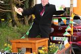 thumbnail: Denis O' Mahony is saying 'Bertie is Back' at the Knocknagree St. Patrick's Parade. Photo by Sheila Fitzgerald