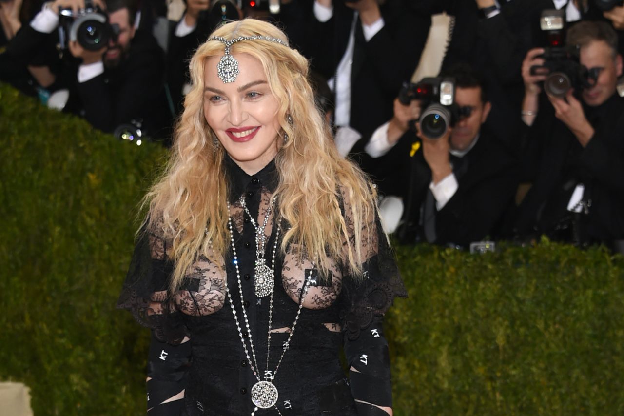 Madonna Claims Her Risqué Met Gala Outfit Was “a Political