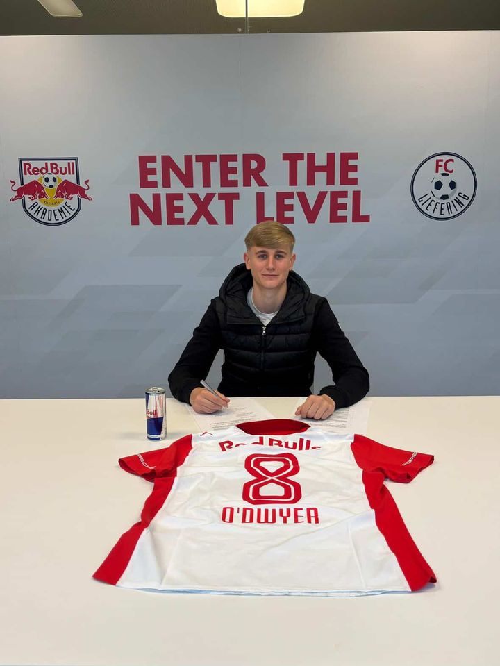 Austrian giants Red Bull Salzburg win race for Shamrock Rovers teenager Josh O’Dwyer