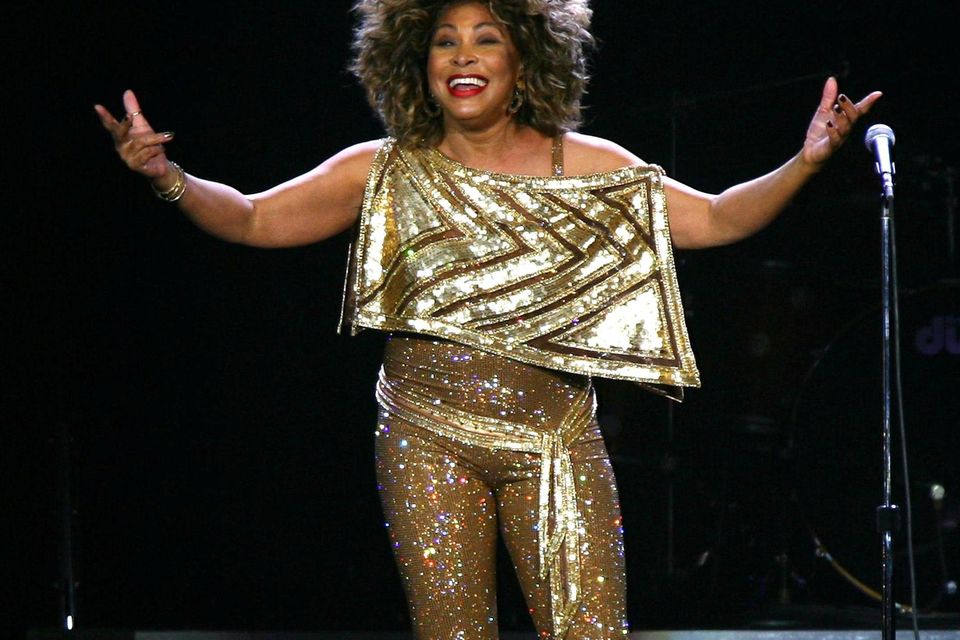 Tina Turner performs in concert at the 02 Arena in Greenwich, London (Johnny Green/PA)