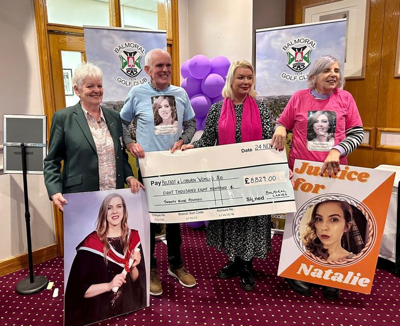 The McNally family have spent the last year campaigning for Women's Aid