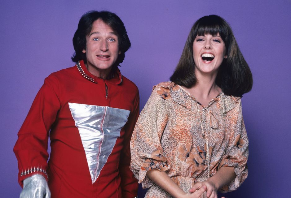 Pam Dawber, Williams’ co-star in Mork & Mindy, recalls how he pretended to be Russian when they first met. Photo: ABC Photo Archives