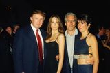 thumbnail: Donald and Melania Trump with sex offenders Jeffrey Epstein and Ghislaine Maxwell in Florida in February 2000. Picture by Davidoff/Getty