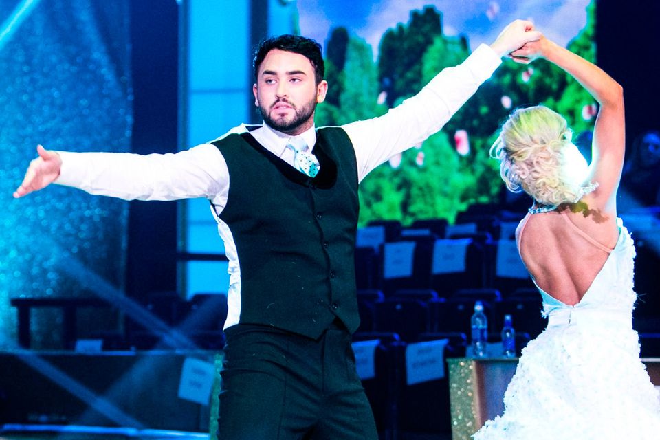 Hughie Maughan & Emily Barker: Waltz to ‘What the World Needs Now is Love’ by Will Young, pictured during the Third live show of RTE’s Dancing with the stars.
kobpix
