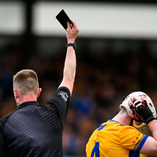‘It’s a very funny rule’ – Clare manager Brian Lohan unhappy with application of black card in Munster hurling