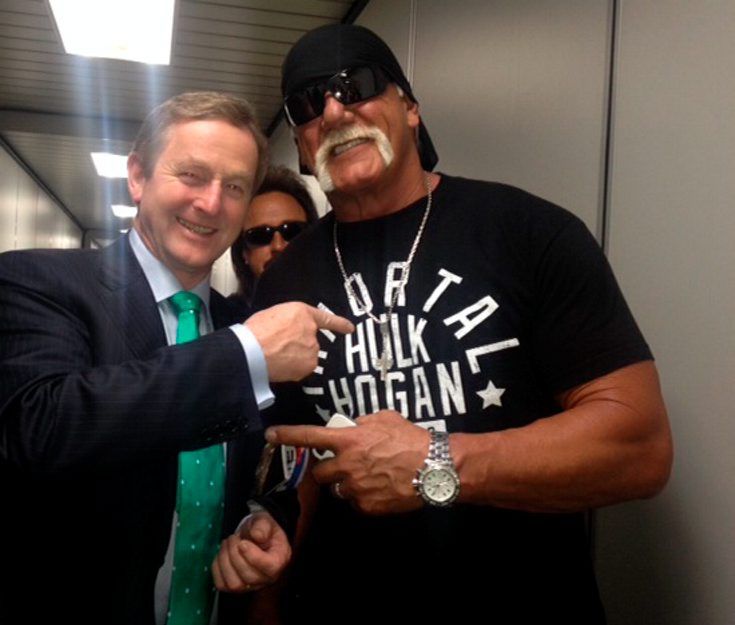 Meeting hulk discount hogan