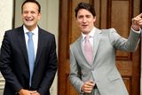thumbnail: Taoiseach Leo Varadkar welcomes his first official foreign visitor, Canadian Prime Minister Justin Trudeau to Farmleigh.  Picture; Gerry Mooney