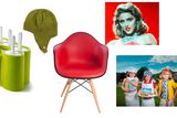 thumbnail: From left: Zoku pops, SI+LU Hat; Eames chair; Madonna, Material Girl; Westport Food festival