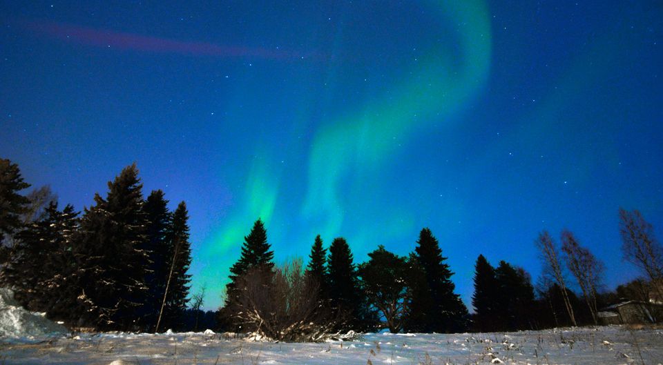 Northern Lights in Lapland. Photo: Pól Ó Conghaile
