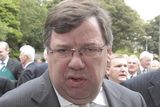 thumbnail: Brian Cowen at the Ardilaun Hotel in Galway city