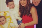 thumbnail: Wayne Rooney  with wife Coleen and their sons Kai and Klay.