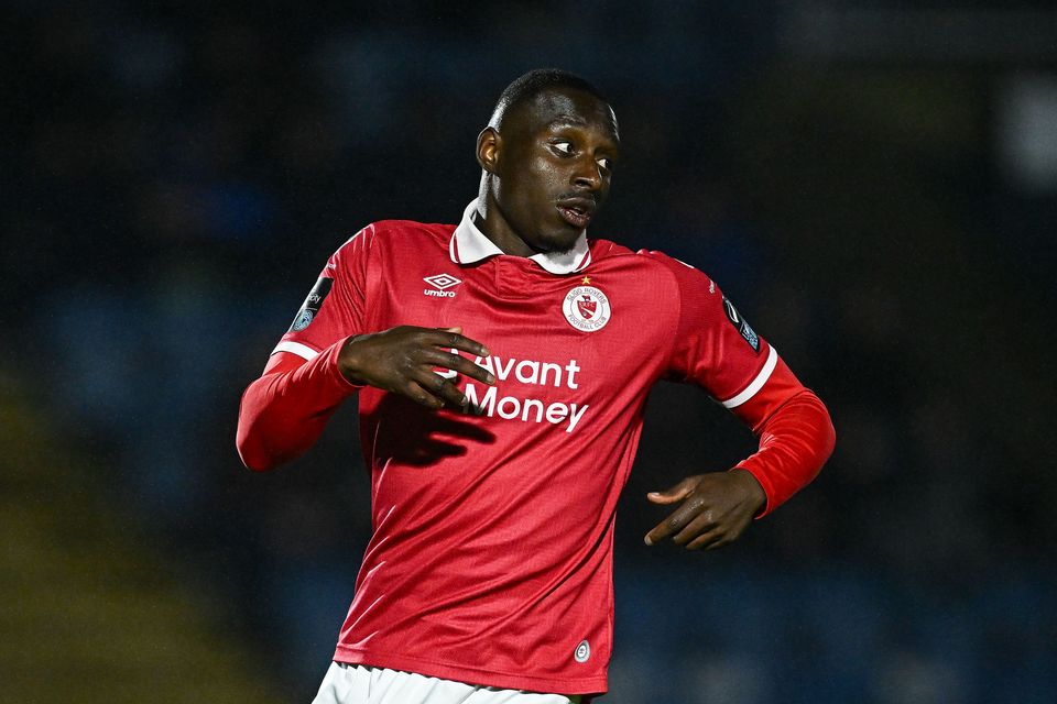 Francely Lomboto scored the winner for Sligo Rovers