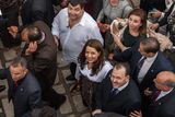 thumbnail: Tunisian Tourism Minister Amel Karboul (C) attends the ritual as Jewish pilgrims from Tunisia, Europe and Israel to cease their annual pilgrimage at El Ghriba Synagogue, Djerba.